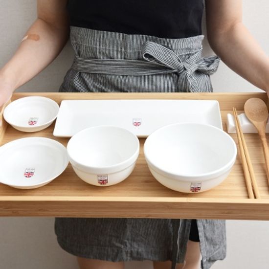 본차이나 도자기 그릇 식기 8p 세트 접시 앞접시