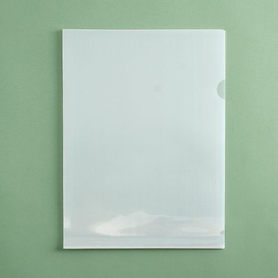 투명 L자 클리어홀더 10p세트(A4) 문서정리 화일