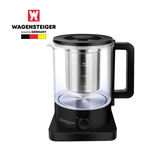 [바겐슈타이거] 글래스 대용량 멀티포트 2.0L_블랙