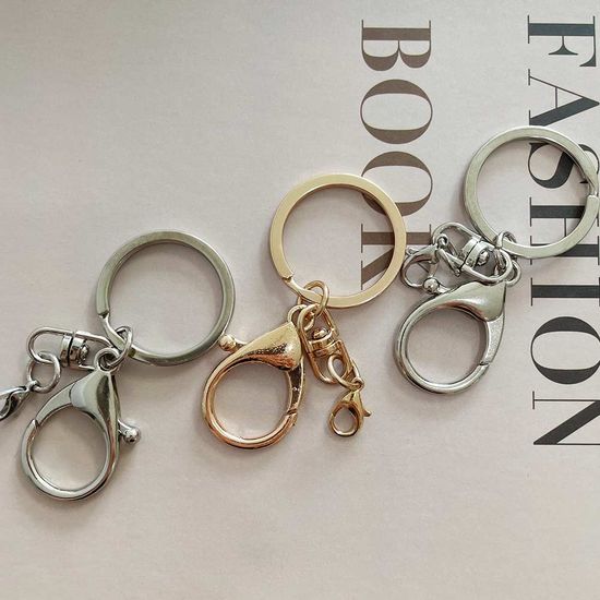 랍스터 붕어 고리 키링 부자재 인형 가방 키홀더 재료