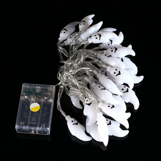 [도토로] 30구 LED 할로윈 유령 가랜드 전구(4.5M)