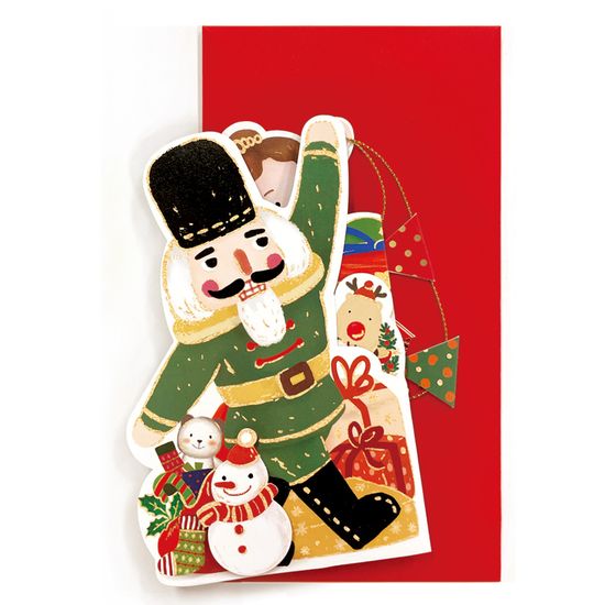 [FS41] 크리스마스 손들어 입체카드 (3종 1세트)