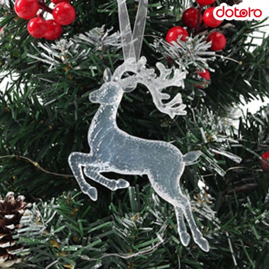 [도토로] (무배)크리스탈 투명 트리 오너먼트 set 20