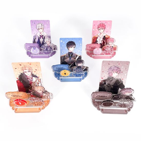 [악역의 엔딩은 죽음뿐] 아크릴 포토카드 스탠드 5종