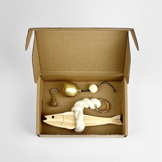 행운을 담은 명태 액막이 도어벨