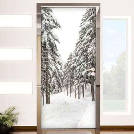 ij971-설경_현관문시트지