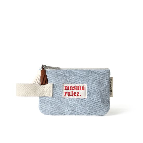 Mini strap pouch _ 포그니 Baby blue