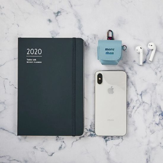 홀로그래픽 에어팟 케이스 레더