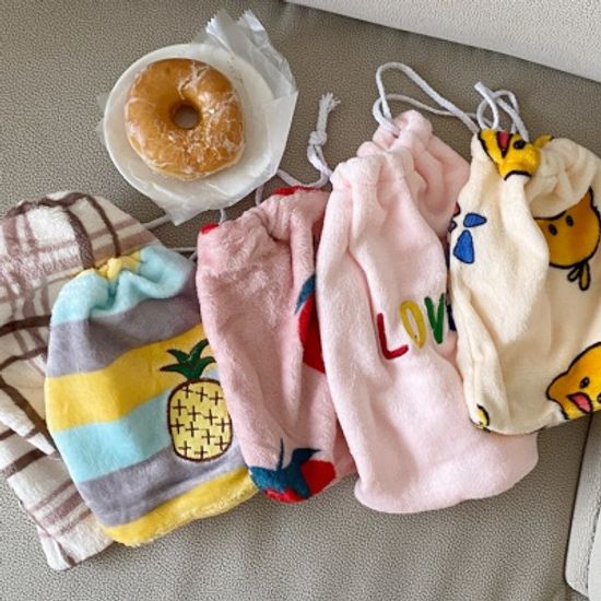 어나더뷰 꿀나잇 수면잠옷 상하의 파우치세트 5종 982