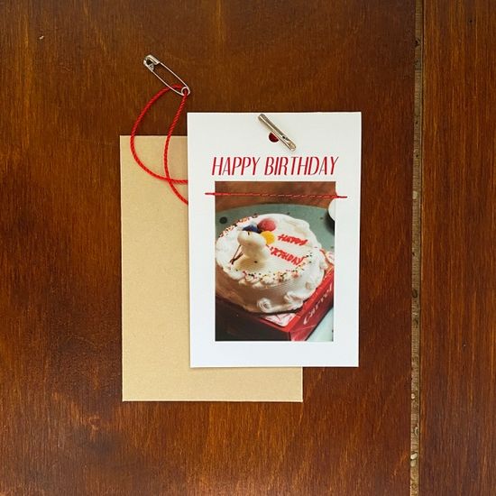 VINTAGE BIRTHDAY CARD 빈티지 생일카드