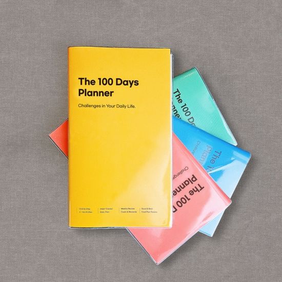 The 100 Days Planner 100일 공부 수능 입시 스케쥴러