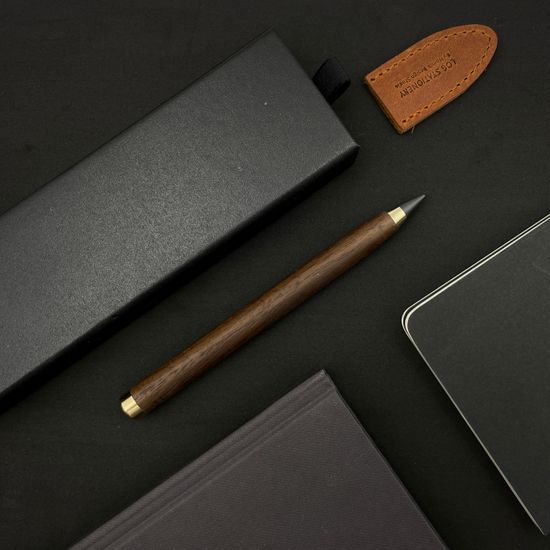 [무료각인] LOG IP-605 월넛 무한연필 (NEW)