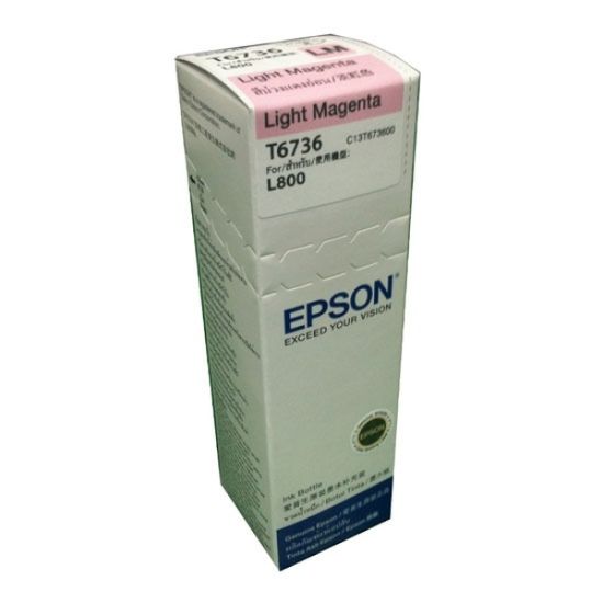 EPSON 정품무한잉크 T673600 밝은빨강 (L800/5,400매)