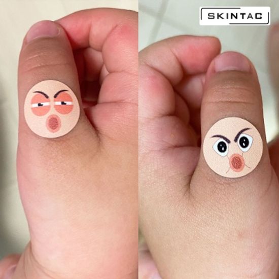 손가락문어 스티커 및 손가락빨기 방지스티커