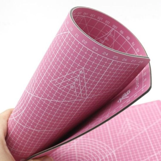 A4 컬러 커팅매트 책상 고무판 재단판