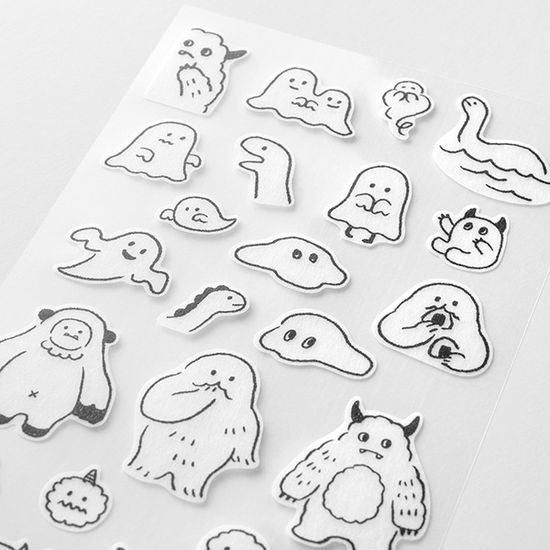 Diary Seal Two Sheets - Monster