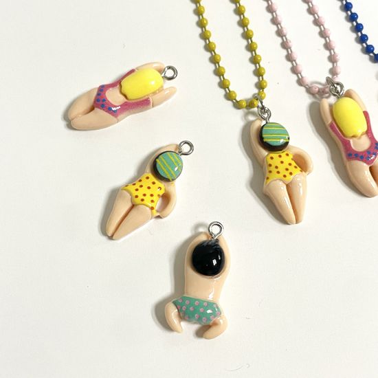 수영 가방 물놀이 키링 참 만들기 부자재 악세사리 