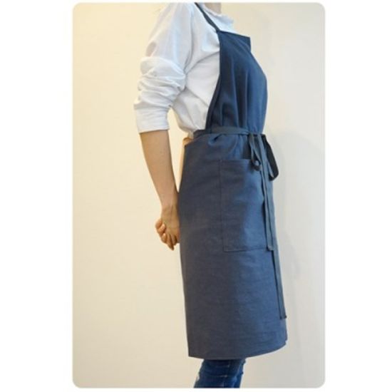 린넨차콜 앞치마