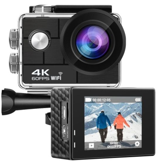 Q44CR 4K 60fps WIFI 액션캠 스포츠 카메라 30M방수