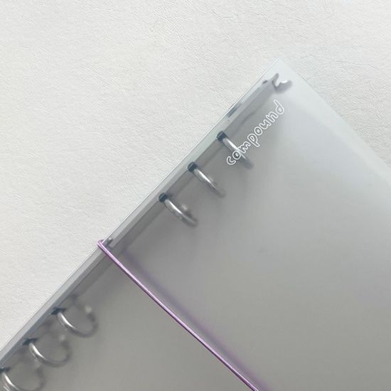 컴파운드 6공 플래너 커버 (A5 바인더)