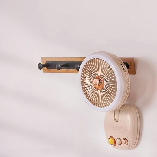레트로 충전식 벽걸이 선풍기 스탠드 복고선풍기