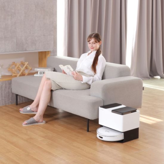 올인원 자동세척 자동비움 물걸레 직배수 로봇청소기