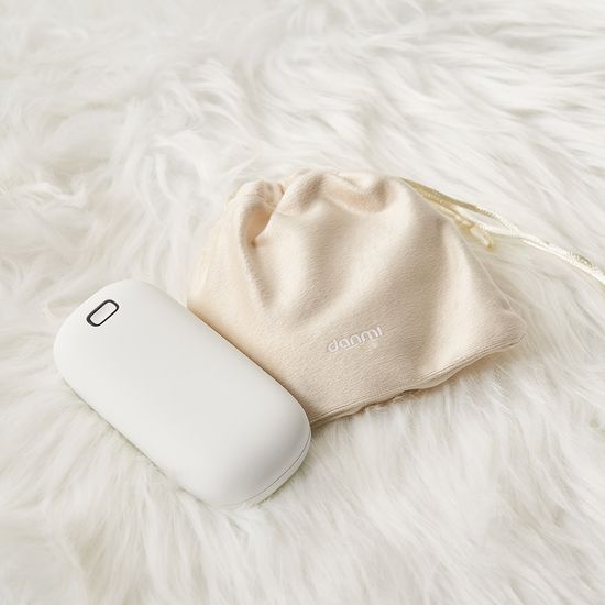 단미 조약돌 USB 충전식 손난로 보조배터리 4000mAh