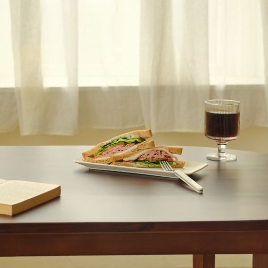 에이든 티크 반타원 테이블 1200size
