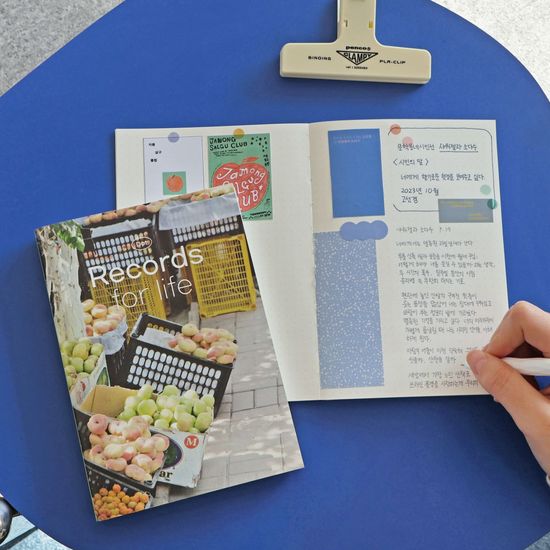 오첵 B6 레코즈포라이프 포켓노트 필사 필기 노트