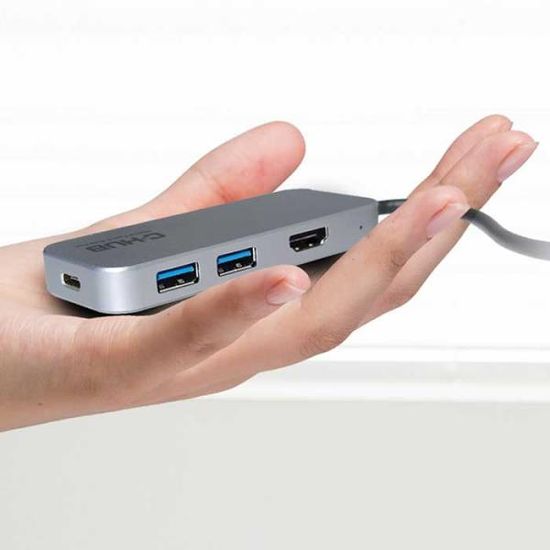 4 in 1 USB3.0 C타입 멀티포트 허브
