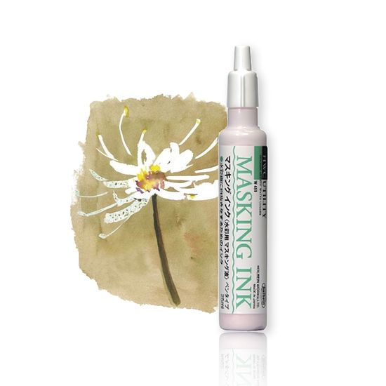 홀베인 수채화용 보조제 마스킹잉크 펜타입 25ml W469