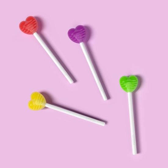 OMMO 옴모 하트 캔디 혀클리너 4종 세트