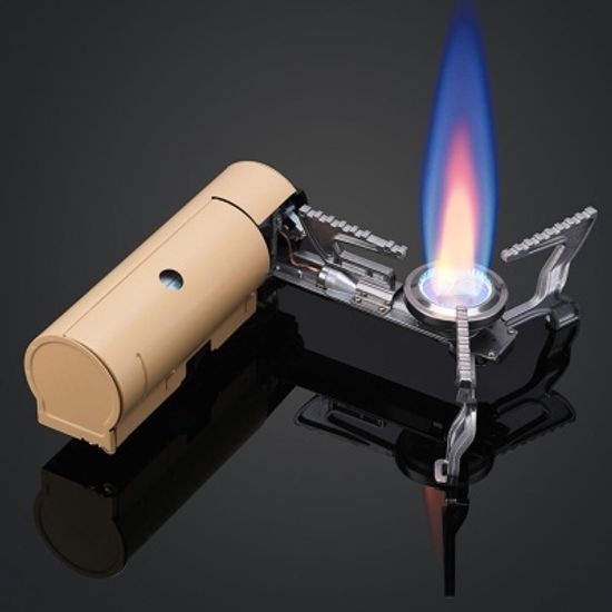 캠핑 소형 미니 접이식 버너 스토브 등산 강염버너