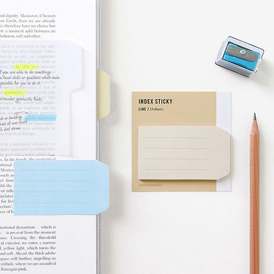 파스텔 인덱스 스티키 S