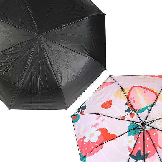 UV차단 3단 양산겸 우산(블랙딸기)