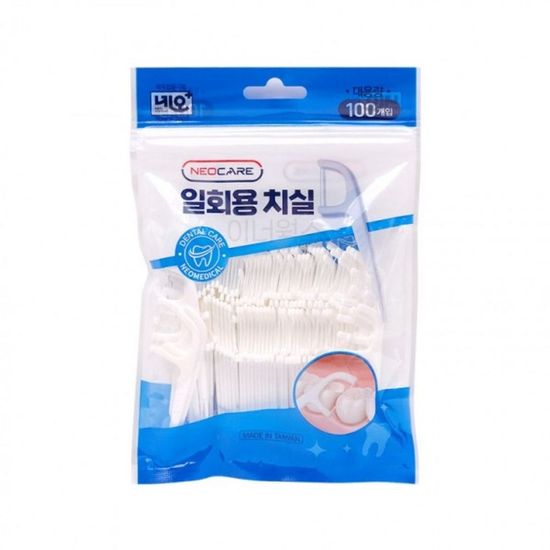 위생용품 네오 치실 100개입 일회용(WFGDCS6)