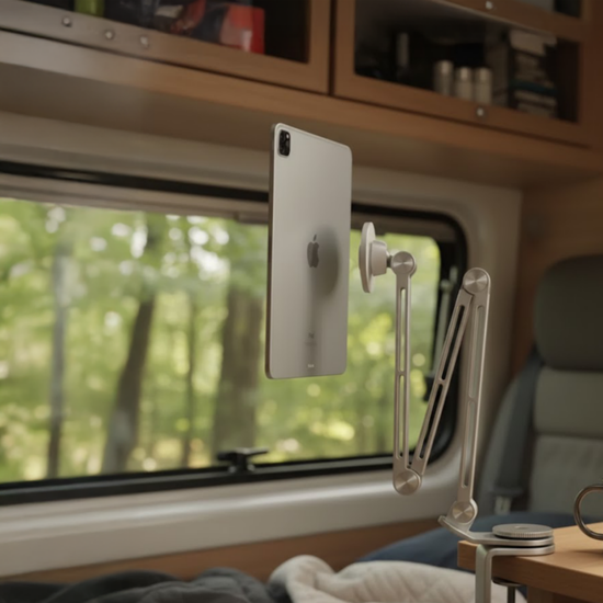 코지박스 맥세이프 관절 접이식 누워서 자바라 거치대