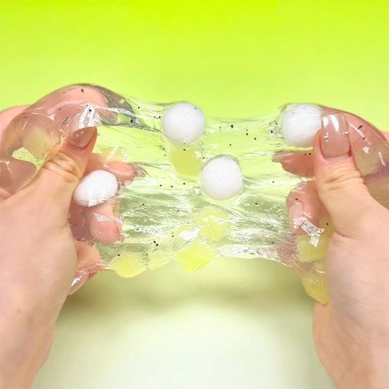 젤시스 키위통통 말랑 클리어 젤리슬라임