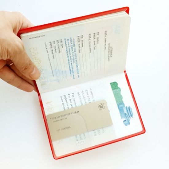 Decole 빨간망토 여권커버