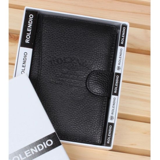 가죽 여권 커버 케이스 여행 현금 카드 지갑 파우치[W