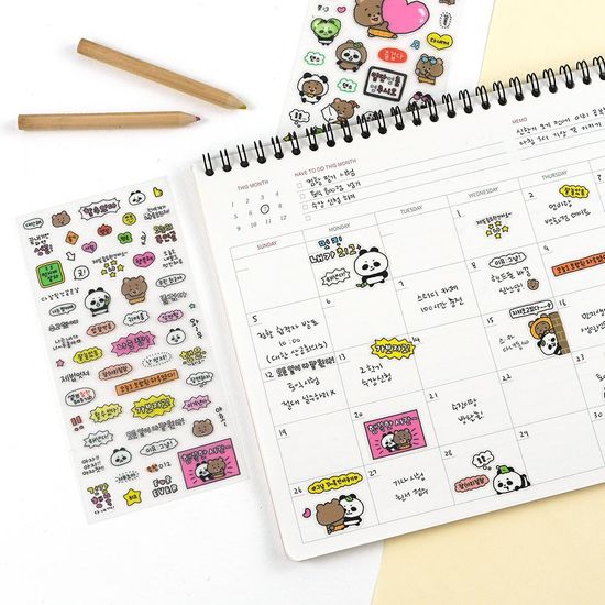 핑크풋 다곰이스티커