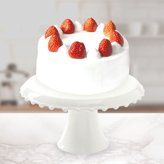 폴카도트 도자기 케이크 스탠 WCB99A8