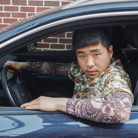 문신 타투 팔 토시 (5.스컬)(WCEFFF6)