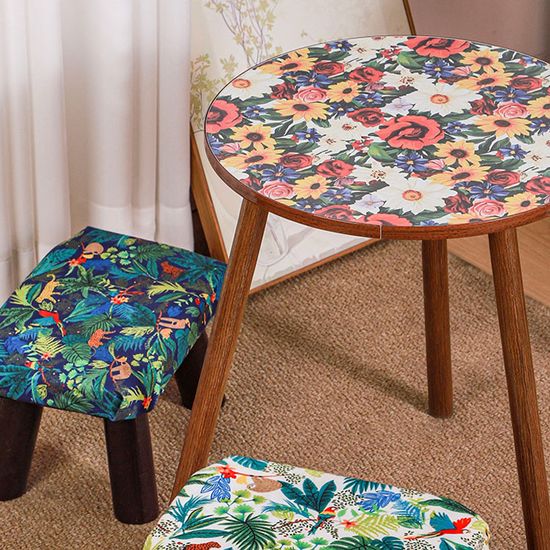 레트로 거실 쇼파 협탁 침대 사이드 간이 소파 테이블