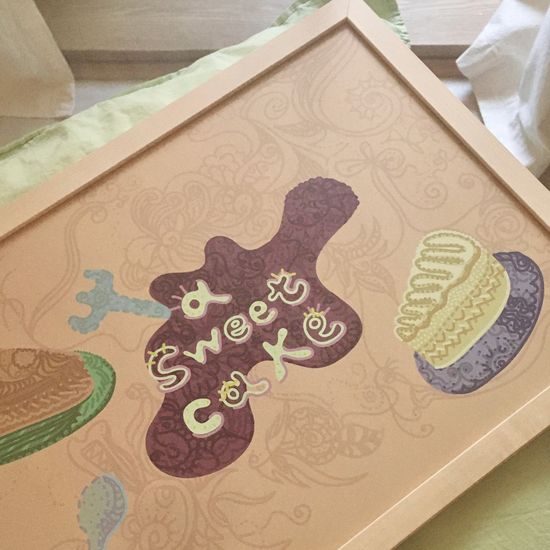 달콤한 케이크 포스터 A Sweet Cake Poster (A3)