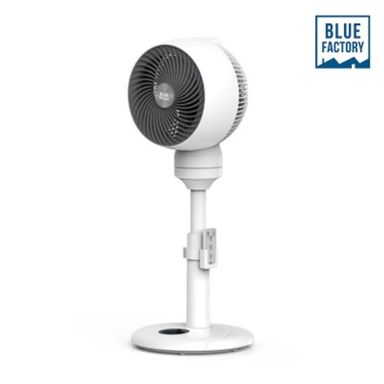 블루팩토리 3D입체회전 전자식 리모컨 써큘레이터 