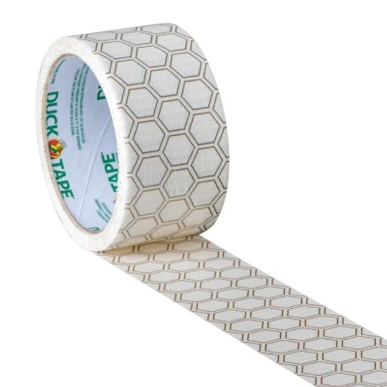덕테이프 디자인 박스 테이프 허니콤(벌집) 무늬 9m