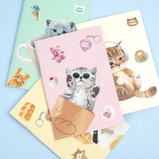 핑크풋 킹냥핸디수첩