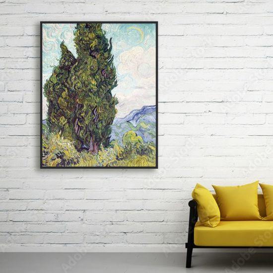[더벨라] 고흐 - 사이프러스 나무들 Cypresses
