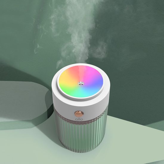 알로코리아 레인보우 무드등 미니가습기 AHM3